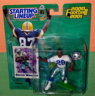 2000 Darren Woodson Dallas Cowboys Rookie Ex/nm Hobby Exclusive Starting Lineup