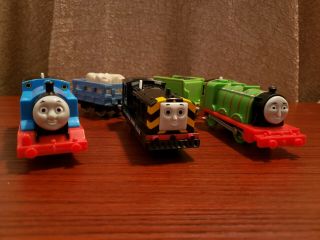 Mattel Thomas And Friends Trackmaster Motorized Mavis,  Henry,  And Thomas