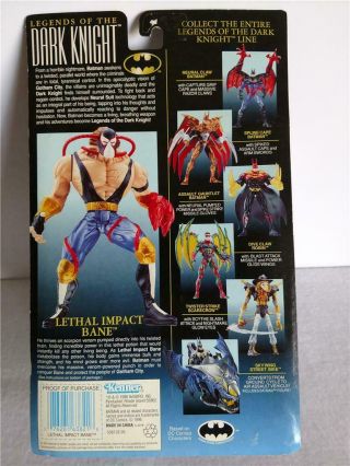 1998 Kenner Legends of the Dark Knight Premium Lethal Impact Bane 3