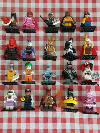 The Lego Batman Movie Minifigures Series 1 (71017) Complete Set