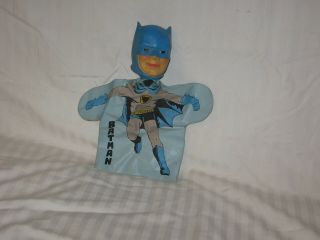 Vintage Batman Hand Puppet - By Ideal Toy Corp 1966