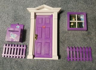 Cra - Z - Art Opening Fairy Door Pretend Playset Purple