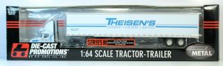 1/64 DCP Die - Cast Promotions Tractor Trailer Theisens Supply International 30145 2