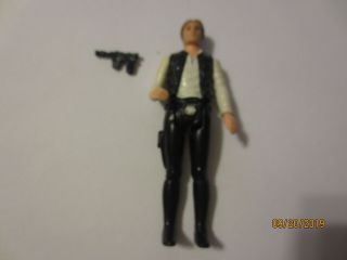 Vintage Star Wars 1977 Han Solo Small Head Variant Complete Figure