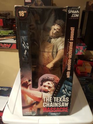 Mcfarlane Toys Movie Maniacs Texas Chainsaw Massacre Leatherface 18 Inch Figure
