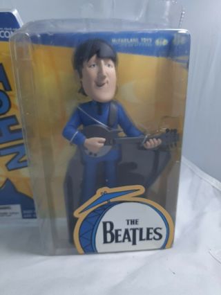 Beatles John Lennon 1960s Cartoon action figure 2004 by McFarlane Concert Pose 8