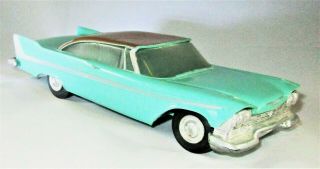 1958 Plymouth Belvedere Hard Top Dealer Promo,  Turquois W Brown Top