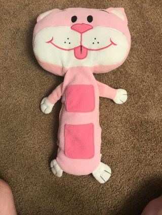 Seat Pets Pink Cat As Seen On Tv Kids Seat Belt Protect Plush Jay@play