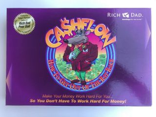 Cashflow Investing 101 Game Rich Dad Poor Dad W/dvd Finance Business 100 Intact