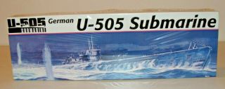 Museum Of Science And Industry Revell German U - 505 Submarine Model Kit