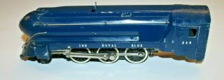 American Flyer 350 Royal Blue Loco And Tender Or Restoration.