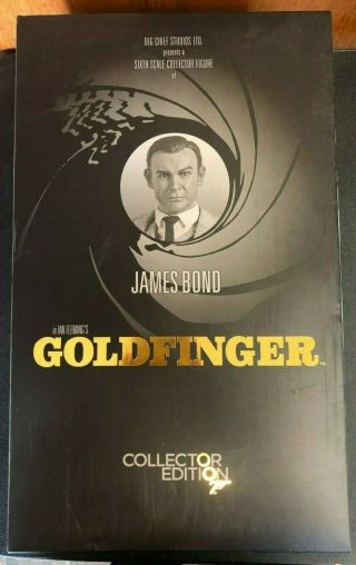 Goldfinger James Bond 12 - Inch Collectible Figure [sean Connery]