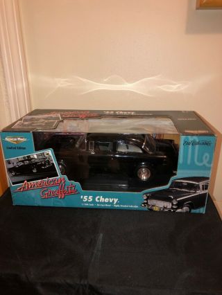 American Muscle 1\18 Scale 1955 Chevy American Graffiti With Hanging Skull