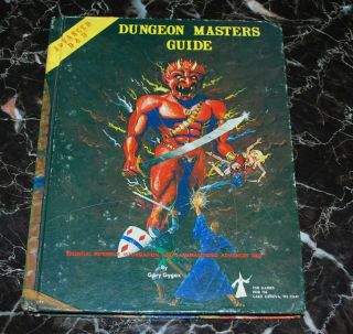 Ad&d 1e Dungeon Masters Guide Tsr