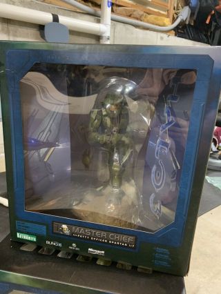 Halo 3 Statue Figure By Kotobukiya Master Chief Steel Spartan