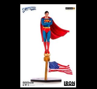 1/10 Art Scale Dc Superman Movie Superman 1978 Dlx Iron Studios 904267