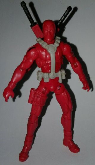 Marvel Universe 3.  75 Deadpool Unpainted First Shot Prototype Action Figure Rare