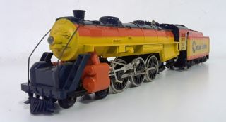 Ho Mantua - Tyco Chessie System C&o Pacific Steam Locomotive & Tender.