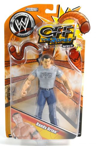 Wwe Off The Ropes Randy Orton Figure Series 11 2007 Moc Jakks Pacific