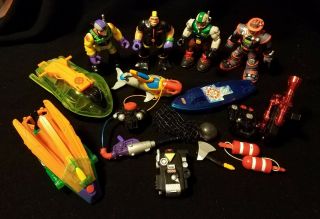 Fisher Price Mattel Rescue Heros Action 4 Figures Backpacks Accessories