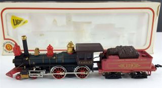 Bachmann 41 - 510 - 01 Up Union Pacific American 4 - 4 - 0 Steam Locomotive 119 Ho Scale