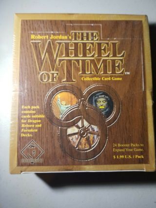 Wheel Of Time Booster Box Rare Robert Jordan Ccg Boosters