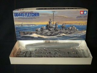 Tamiya Us Destroyer Dd445 Fletcher 1/350 Kit