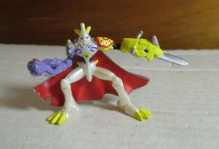 2000 Digimon Digital Monsters 1.  75 " Omegamon Mini Figure Bandai