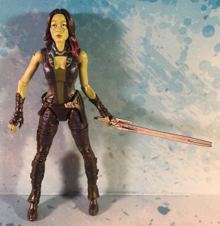 Marvel Legends Gamora From The Guardians Of The Galaxy Groot Baf Series Loose