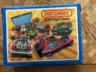 Vintage Matchbox Carry Case With 48 Mostly Superfast Cars 3