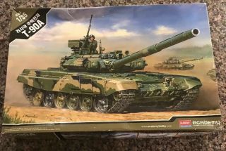 Academy Russian Ground Forces T - 90a 1/35 Scale Open Box