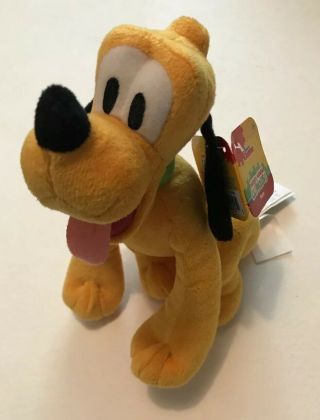 Disney Junior Mickey Mouse Clubhouse Pluto 8” Plush Figure With Tags