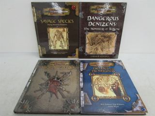 Dungeons & Dragons Supplement Deities Demigods Weapons Legacy Savage Species