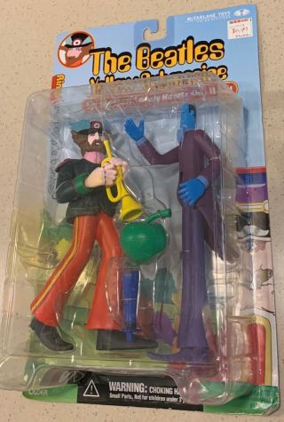 The Beatles Full Set 4 Figures Yellow Submarine Sgt.  Peppers Mcfarlane Toys 2000 5