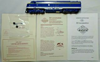 Ho Scale Proto 2000 8185 C&o Chesapeake Ohio E8 Diesel Powered Locomotive 4016