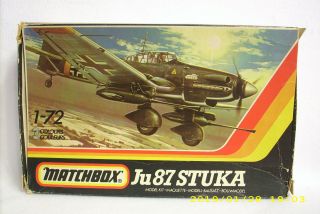Matchbox Ju 87 Stuka Complete Model Kit 1/72 Pk - 111