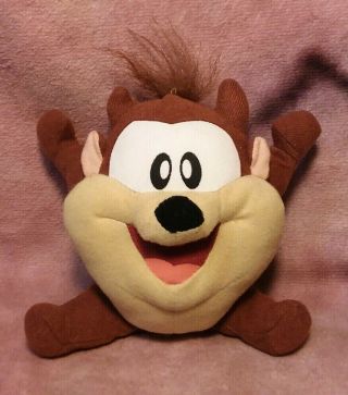 Looney Tunes Baby Taz Plush Stuffed Animal Toy 6” Tall - 2015 Toy Factory