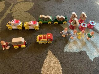 Brio Curious George Wooden Train Set Figures Cars Engines Zoo Hospital Circus