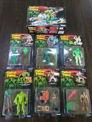 Swamp Thing Kenner Vintage Action Figures Bundle (early 90 