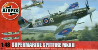 1/48 Airfix 05117; Supermarine Spitfire Mk.  Xii No Decals - No Instructions