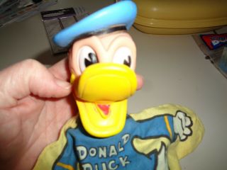 Vintage Gund Donald Duck Walt Disney Productions Hand Puppet 1960’s 3