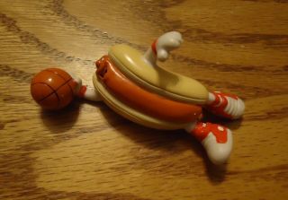 Vintage 1997 Krystal Kids Sports Figures (hotdog Basketball Player) Figure