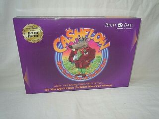 Cashflow 101 Investing Board Game Plus 3 Cd Set 2010 Rich Dad Poor Dad Complete