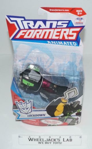 Lockdown Deluxe Animated Misb Mosc Hasbro Transformers Action Figure