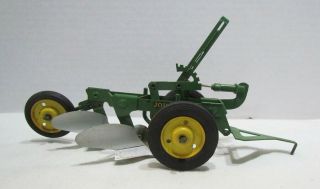 John Deere Toy 2 Bottom Plow C.  1950 