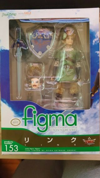 The Legend Of Zelda Skyward Sword Link Action Figure Figma