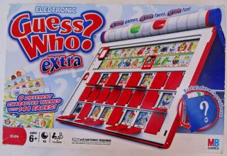 Electronic Guess Who? Extra Game 2008 Milton Bradley Complete