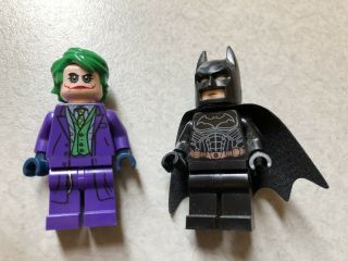 Lego DC Heroes Joker & Batman Minifigure (76023) RARE 2