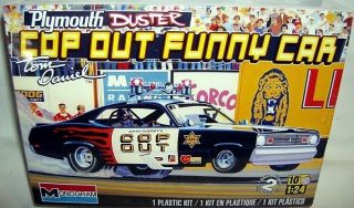Monogram 1/24 Tom Daniel Cop Out Plymouth Duster F/c