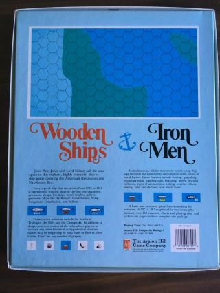 Wooden Ships and Iron Men Avalon Hill 1975,  bonus solo rules 2